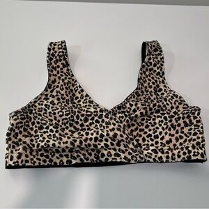 Motherhood Animal Print Nursing Bra